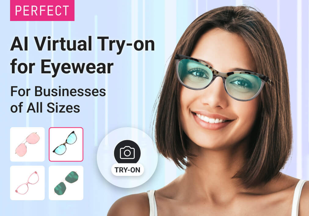 Perfect Corp. Unveils Online Service for Eyewear with Virtual TryOn for Glasses and Easy 2D to
